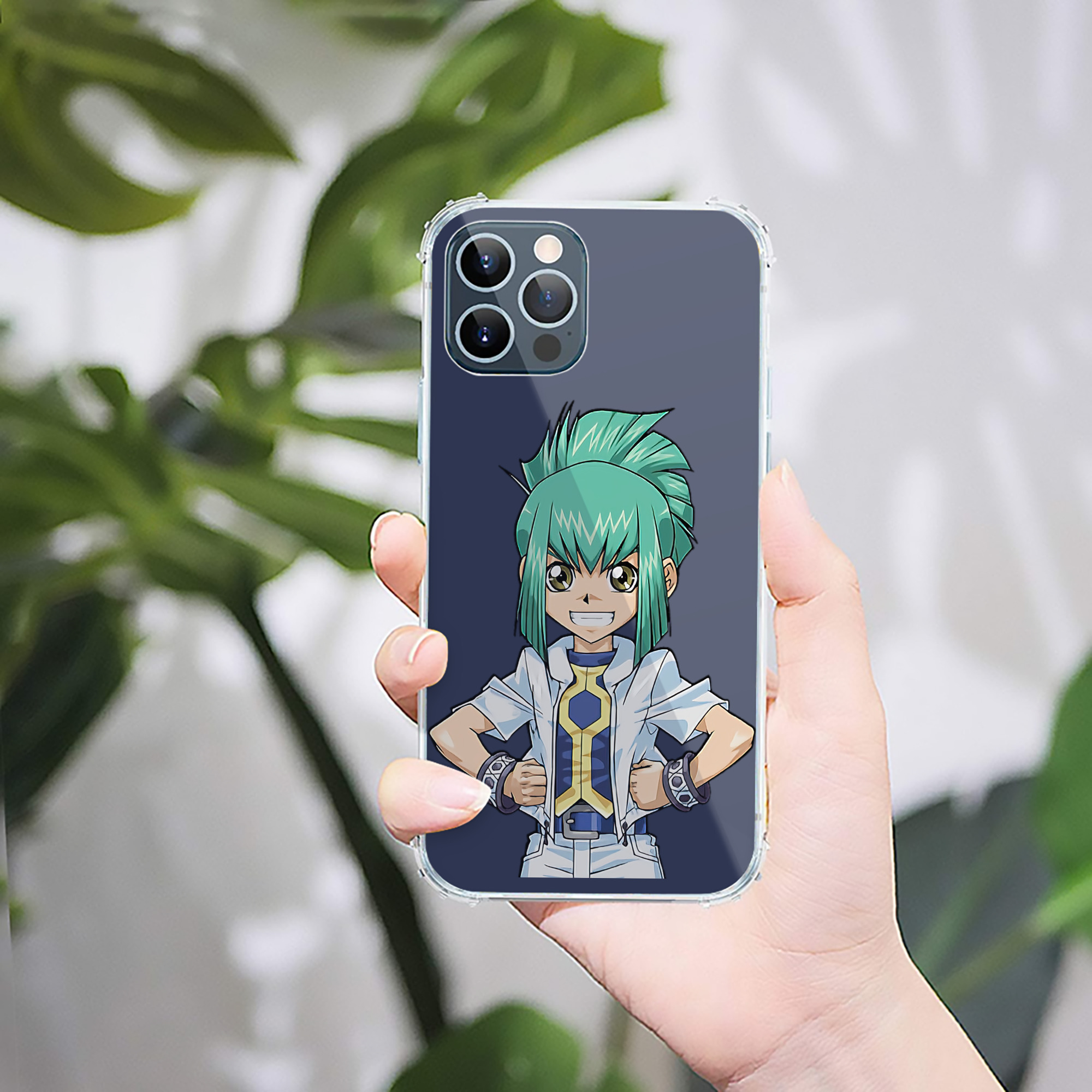 （画像用） 遊☆戯☆王 Yu-Gi-Oh! 【iPhone 12シリーズ対応】透明スマホケース（クリアソフトケース）